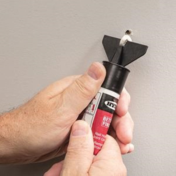 HYDE Better Finish 09914 Nail Hole Filler Joint Compound, White, 3 oz Tube