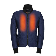 Load image into Gallery viewer, Mobile Warming MWJ18W05-07-06 Company Jacket, 2XL, Women&#39;s, Fits to Chest Size: 46 in, Nylon, Navy
