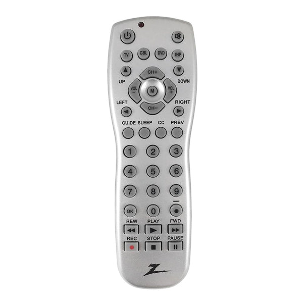 Zenith ZP305MH Universal Remote, Silver