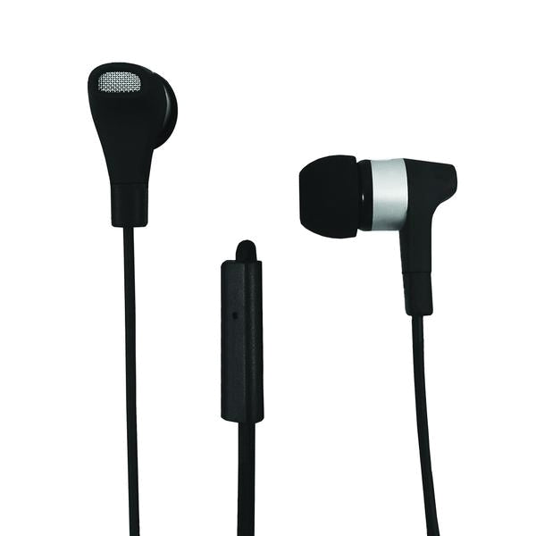 Zenith PM1001SEB Earbuds, Black