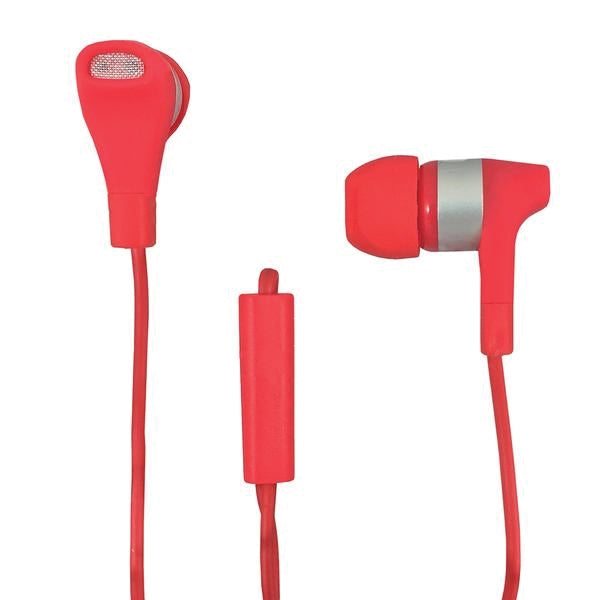 Zenith PM1001SER Earbuds, Red