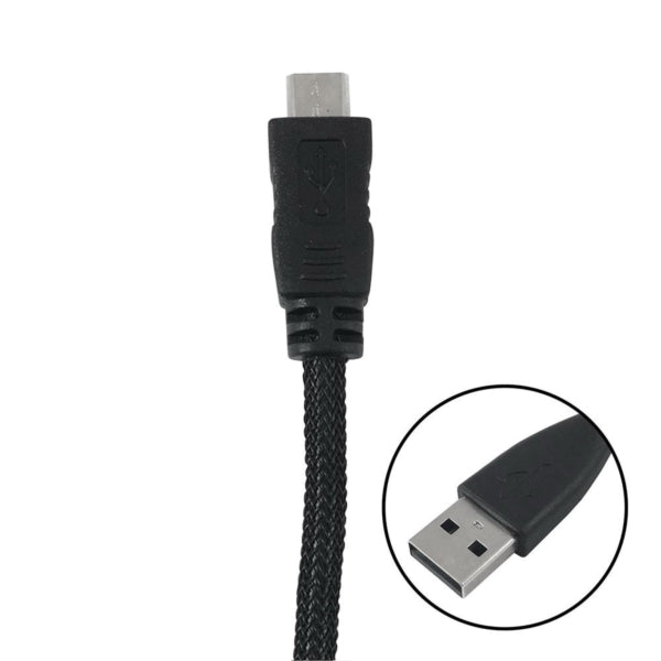 Zenith PM1006MCBB USB Cable, Black Sheath