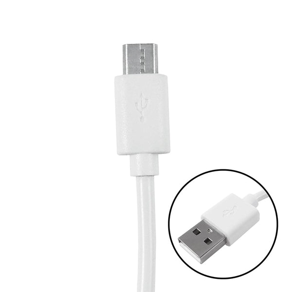 Zenith PM1003MCW USB Cable, White Sheath