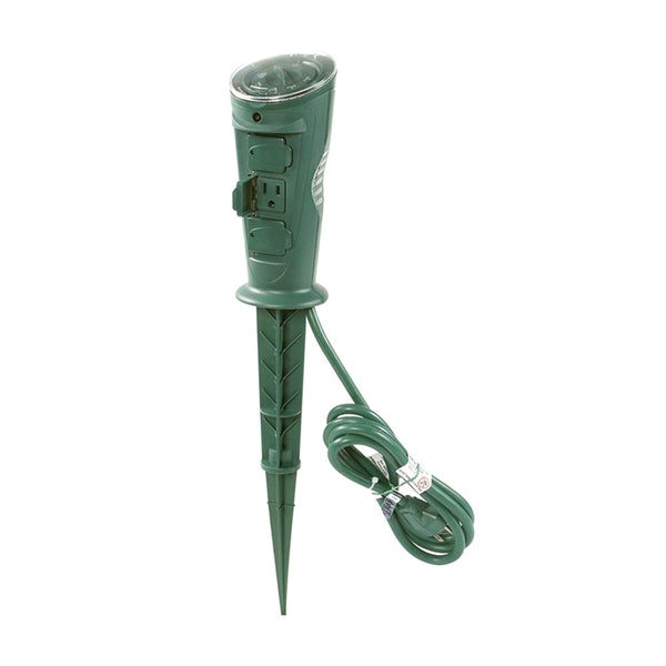 Amerelle TM17DOLB Mechanical Timer Stake, 15 A, Green