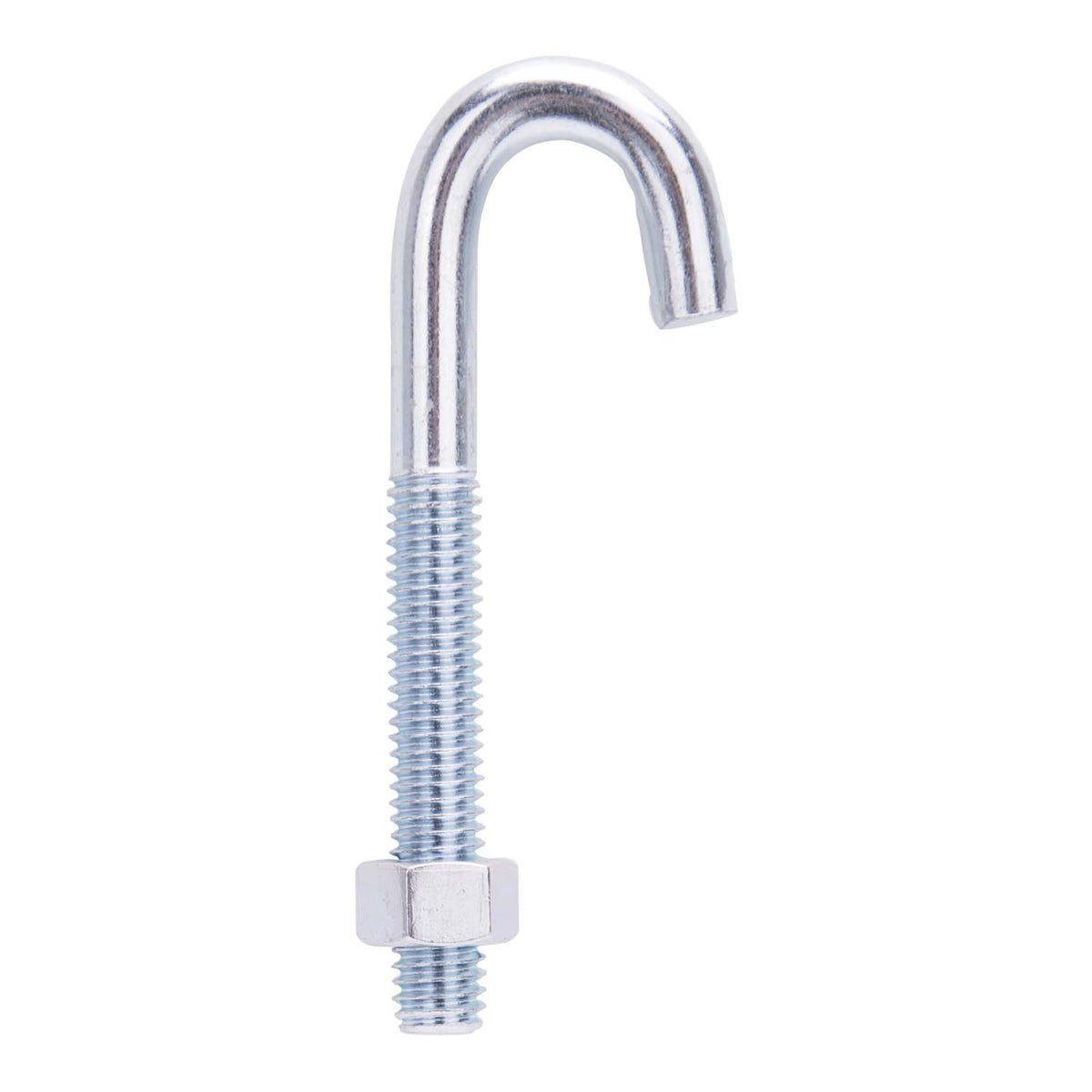 ProSource LR321 J-Bolt, 3-3/4 in L, 250 lbs Working Load, Zinc