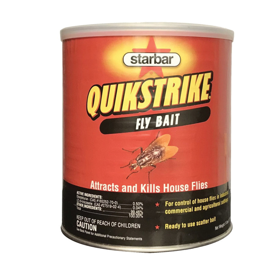 Starbar QuikStrike 100508298 Fly Bait, Granular, Fish, 5 lb Can