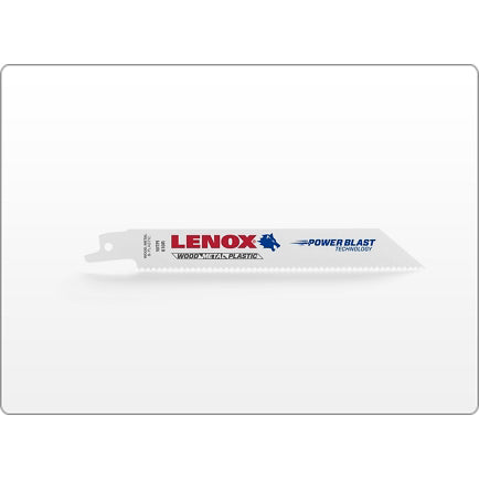 Lenox 22758OSB110R Reciprocating Saw Blade, 3/4 in W, 12 in L, 10/14 TPI