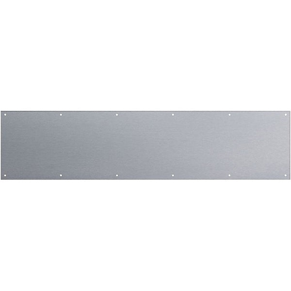 National Hardware N270-300 Kick Plate, 34 in L, 8 in W, Stainless Steel