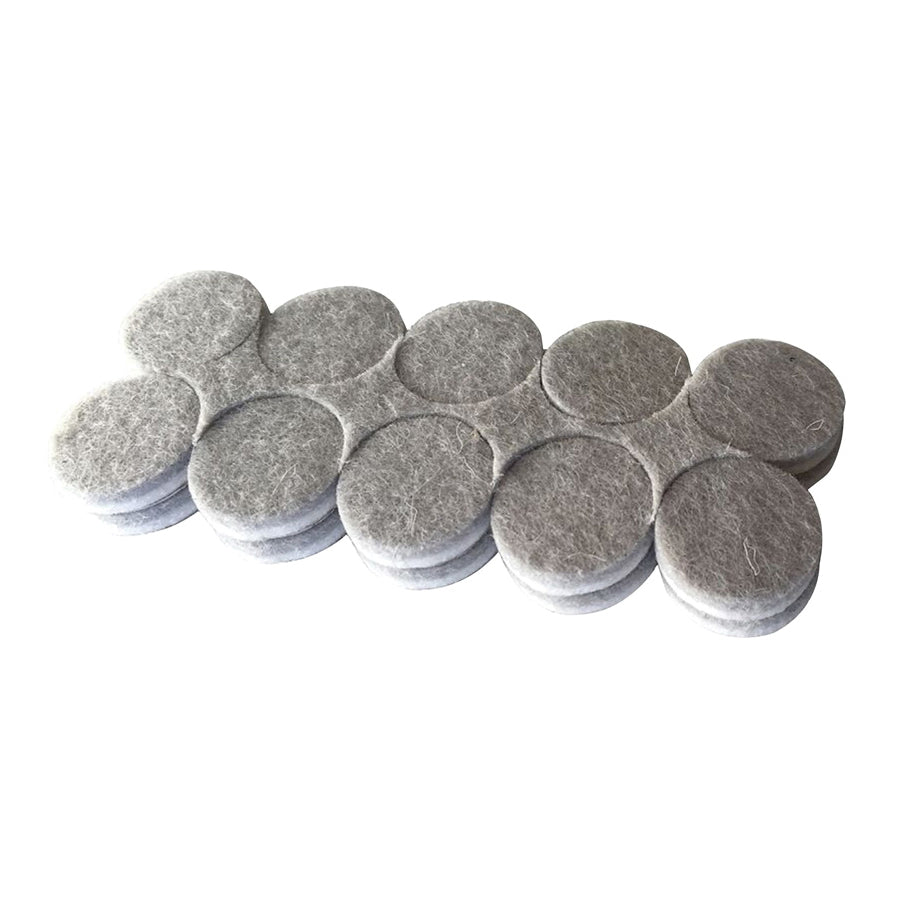 Shepherd Hardware 6705 Protective Pad, Felt, Beige, 3/4 in Dia, Round