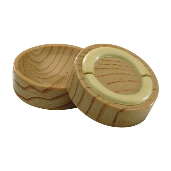 Shepherd Hardware 3697 Furniture Cup, Plastic, Woodgrain