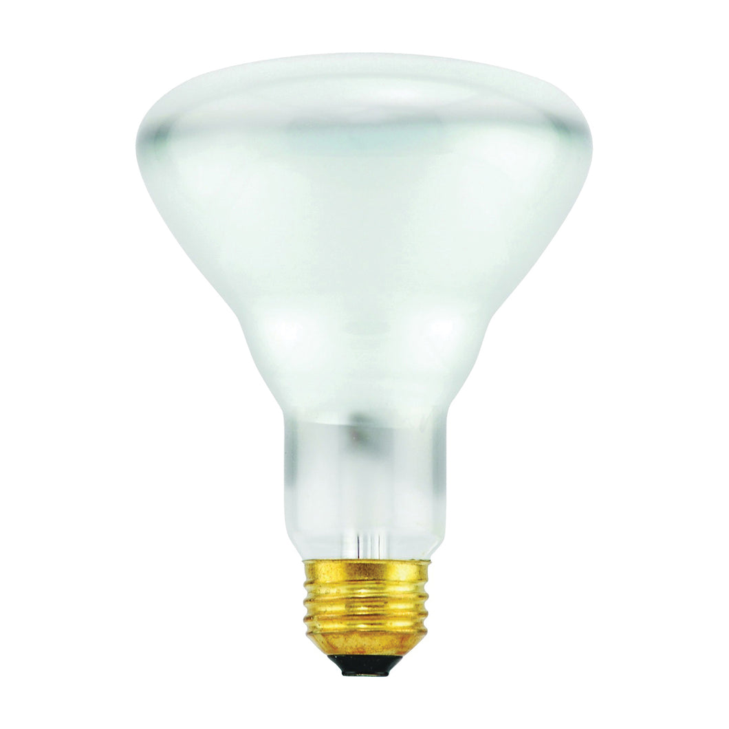 Sylvania 15177 Incandescent Lamp, 65 W, BR30 Lamp, Medium Lamp Base, 485 Lumens, 2850 K Color Temp, 4000 hr Average Life