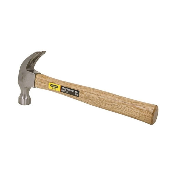 STANLEY 51-106 Nailing Hammer, 13 oz Head, Curved Claw Head, HCS Head, 13-1/4 in OAL