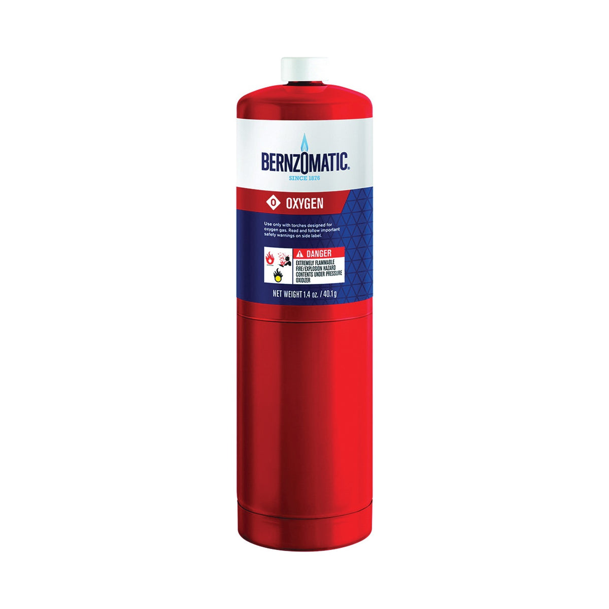 BernzOmatic 333251 Torch Cylinder, Oxygen, 1.4 oz