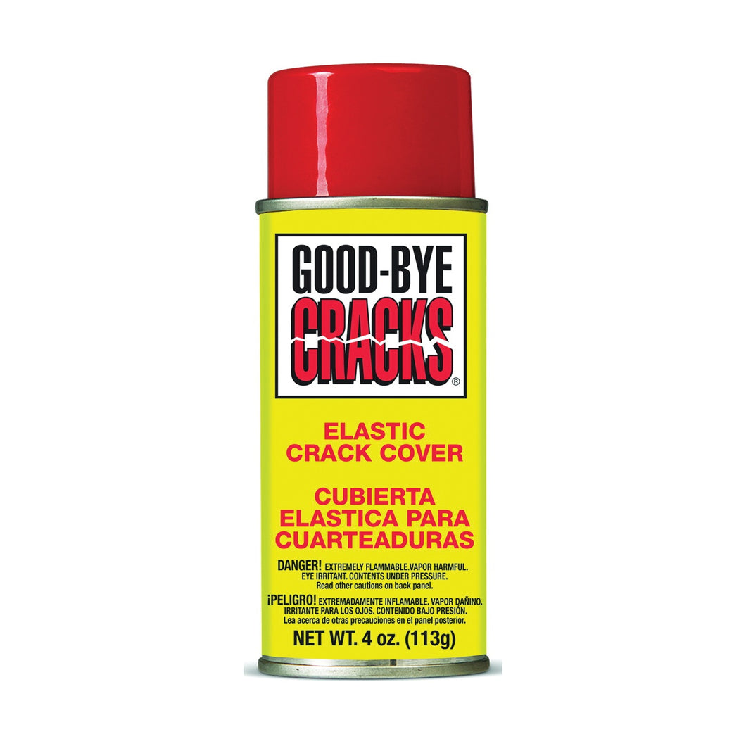 Goof Off Goodbye Cracks FG695 Crack Cover Spray, Liquid, Opaque/Off White, 4 oz Aerosol Can