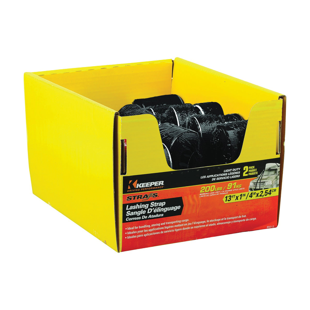 KEEPER 89213-10 Bin Display, 200 lb Working Load