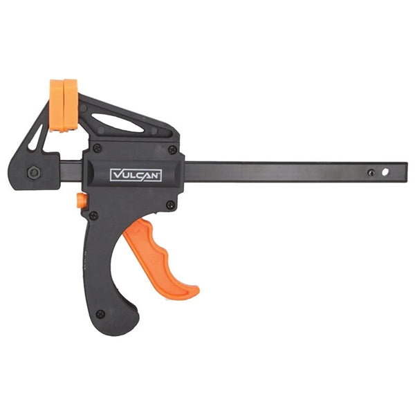 Vulcan JL-QBC-206 Bar Clamp, 6 in Max Opening Size, 2-1/3 in D Throat, Nylon Body