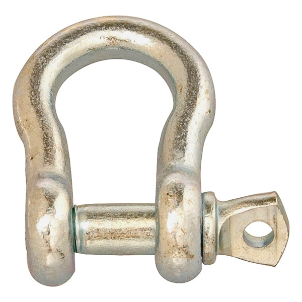 Campbell T9600535 Anchor Shackle, 700 lb Working Load, Carbon Steel, Zinc