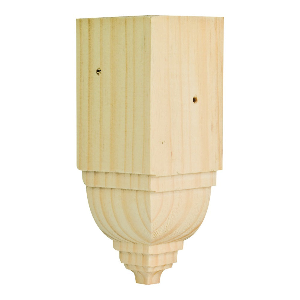 Waddell ICTB31 Crown Trim Block, Pine, Natural