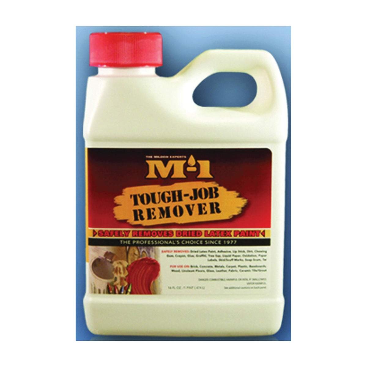 M-1 TJR1P Cleaner, 1 pt Bottle, Pungent Aromatic Hydrocarbon