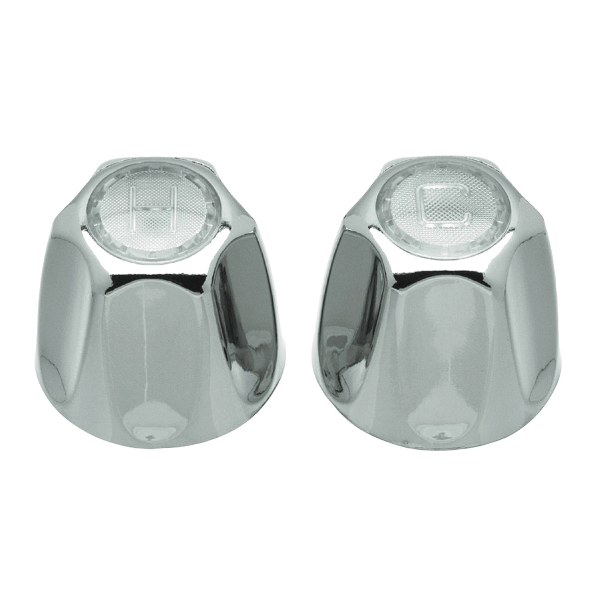 Danco 80456 Faucet Handle, Zinc, Chrome Plated, For: Price Pfister Verve Two Handle Kitchen and Lavatory Faucets