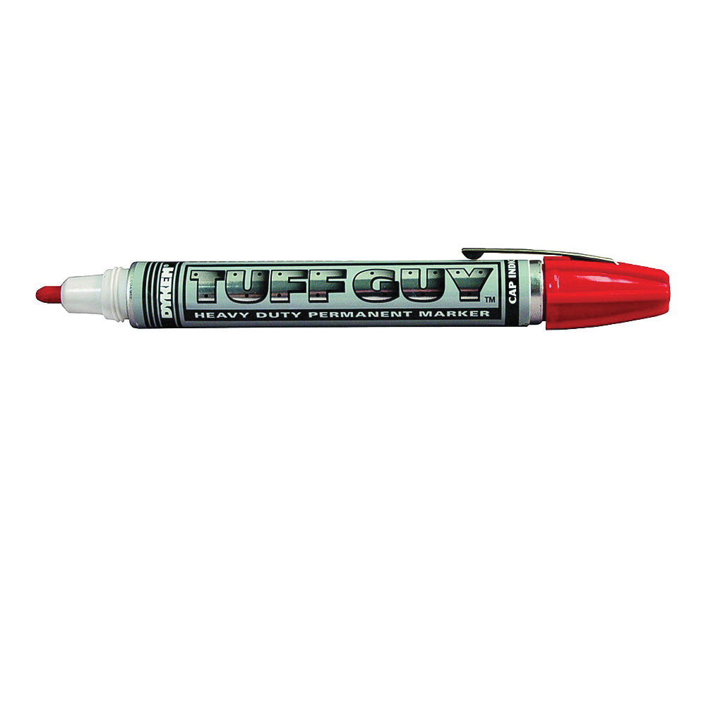 Dykem 44819 Permanent Marker, Red