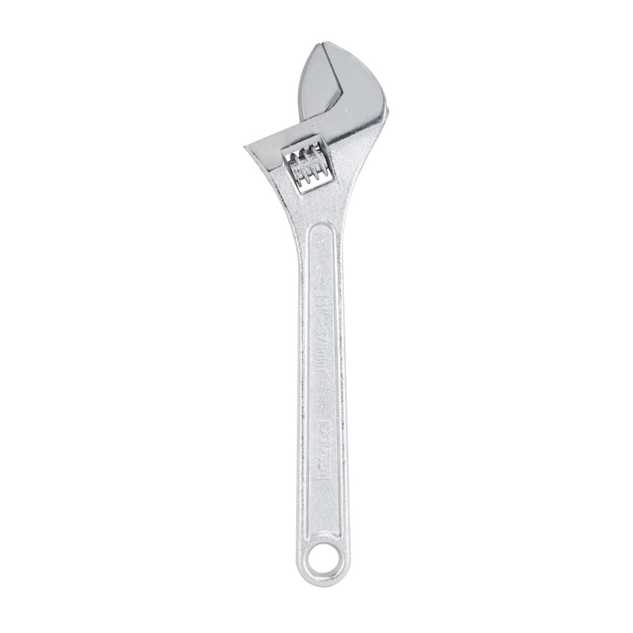 Vulcan JLO-060 Adjustable Wrench, 15 in OAL, Steel, Chrome