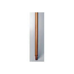 SUPREME ENTERPRISE LA170 Broom Handle, 15/16 in Dia, 60 in L, Threaded, Wood