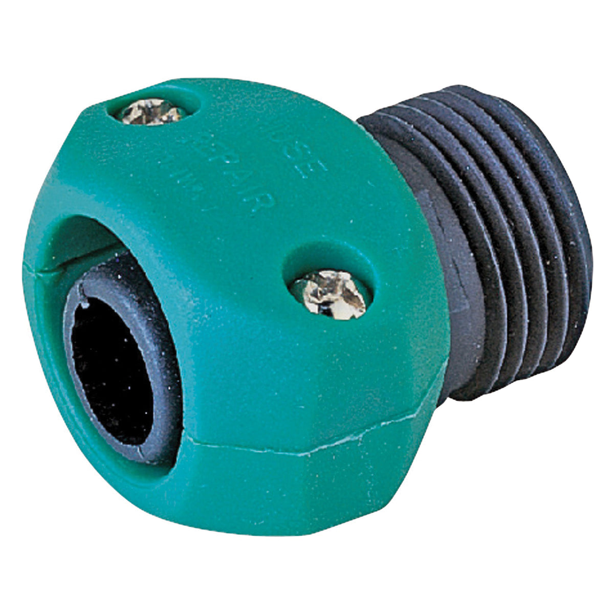 Landscapers Select GC5313L Hose Coupling, 5/8 to 3/4 in, Male, Plastic, Black/Green