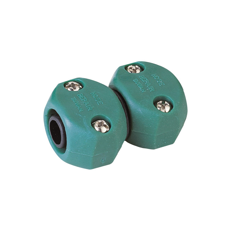 Landscapers Select GC532-23L Hose Mender, 1/2 in, Female, Plastic, Black and Green