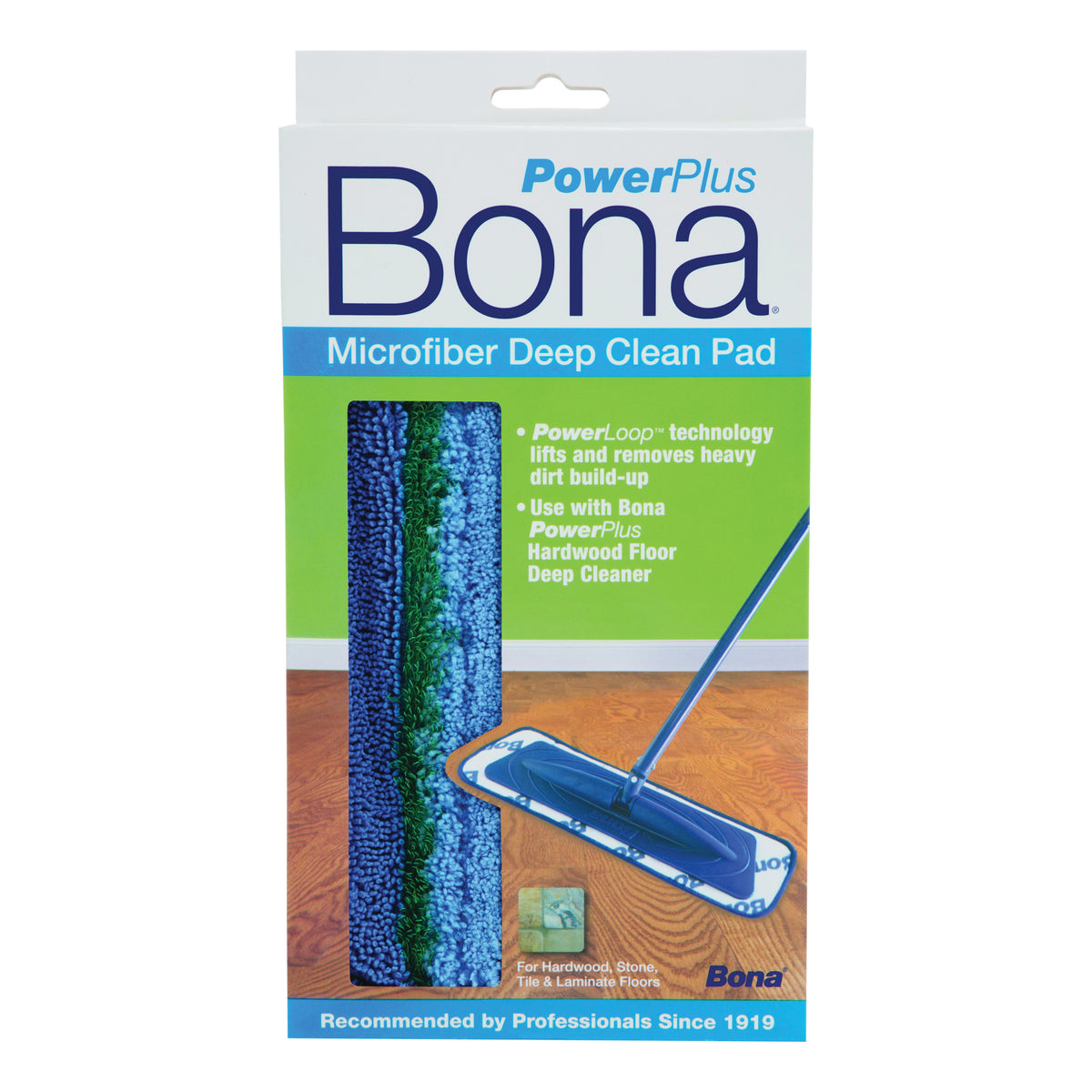 Bona PowerPlus AX0003495 Cleaning Pad, Microfiber Cloth