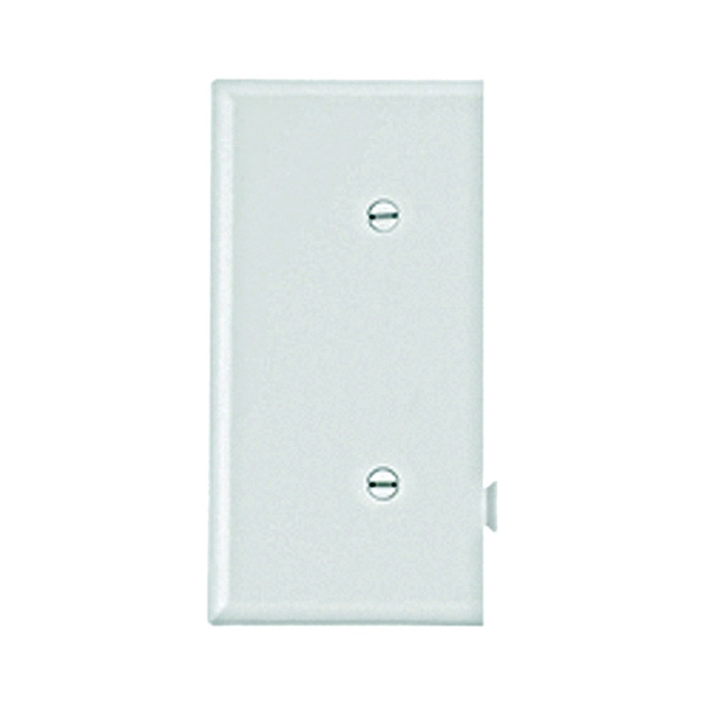 Eaton Cooper Wiring STE14W Wallplate, 2-9/16 in L, 4.84 in W, 1 -Gang, Polycarbonate, White, High-Gloss