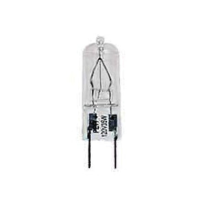 Feit Electric BPQ100/8.6 Halogen Bulb, 100 W, Candelabra GY8.6 Lamp Base, JCD T4 Lamp, 3000 K Color Temp