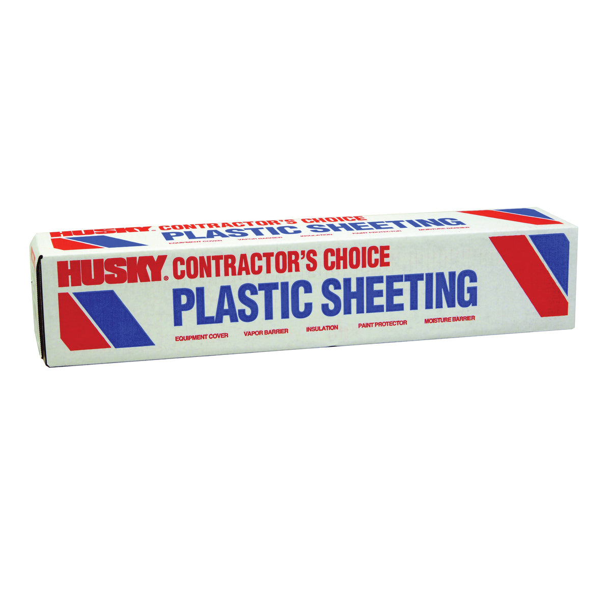 POLY-AMERICA CF01512-200C Painter&#39;s Sheeting, 200 ft L, 12 ft W, Clear