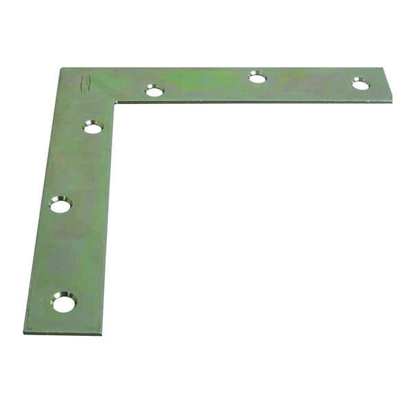 National Hardware SP117BC Series N204-990 Corner Brace, 6 in L, 1 in W, Steel, Zinc, 0.08 Thick Material