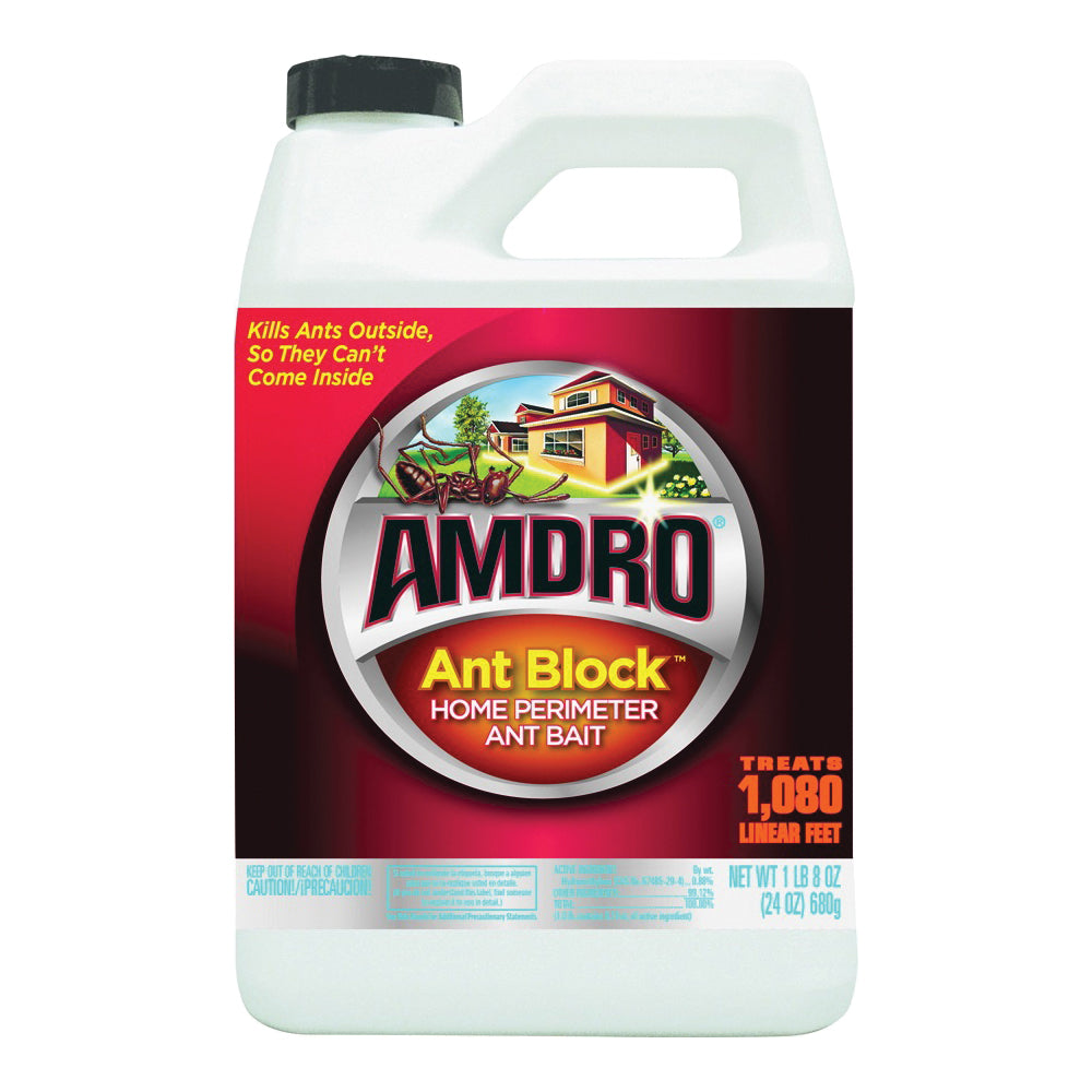 Amdro 100099217 Ant Bait, Granular, Sprinkle Application, 24 oz Can
