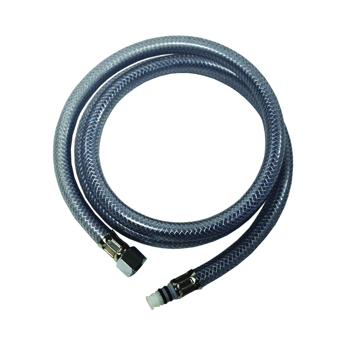 Danco 10341 Side-Spray Hose, Swivel, 48 in L, Brass/Plastic