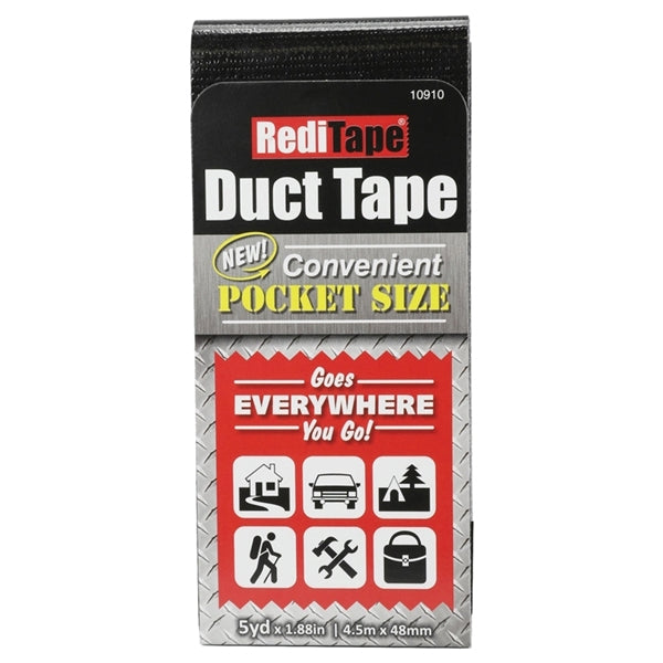 Danco 10910 Duct Tape, Black
