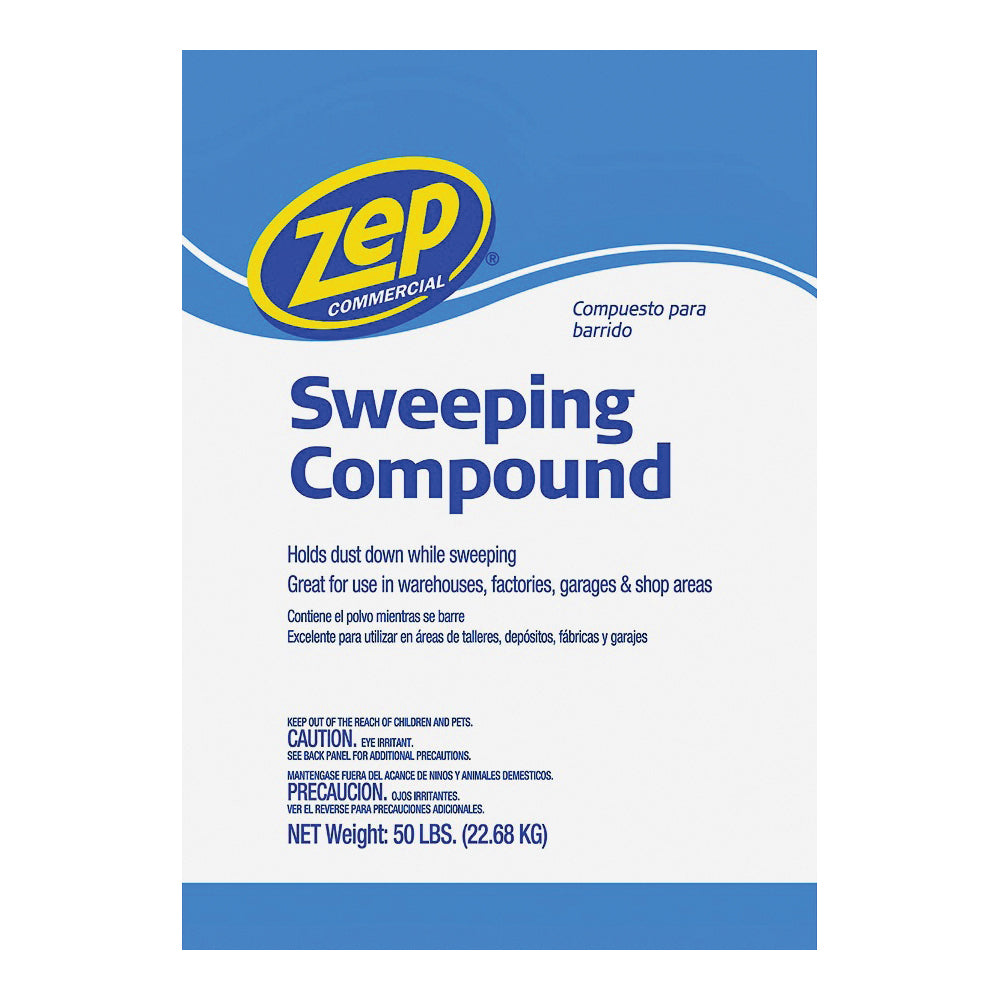 Zep HDSWEEP50 Sweeping Compound, 50 lb Bag, Solid, Odorless