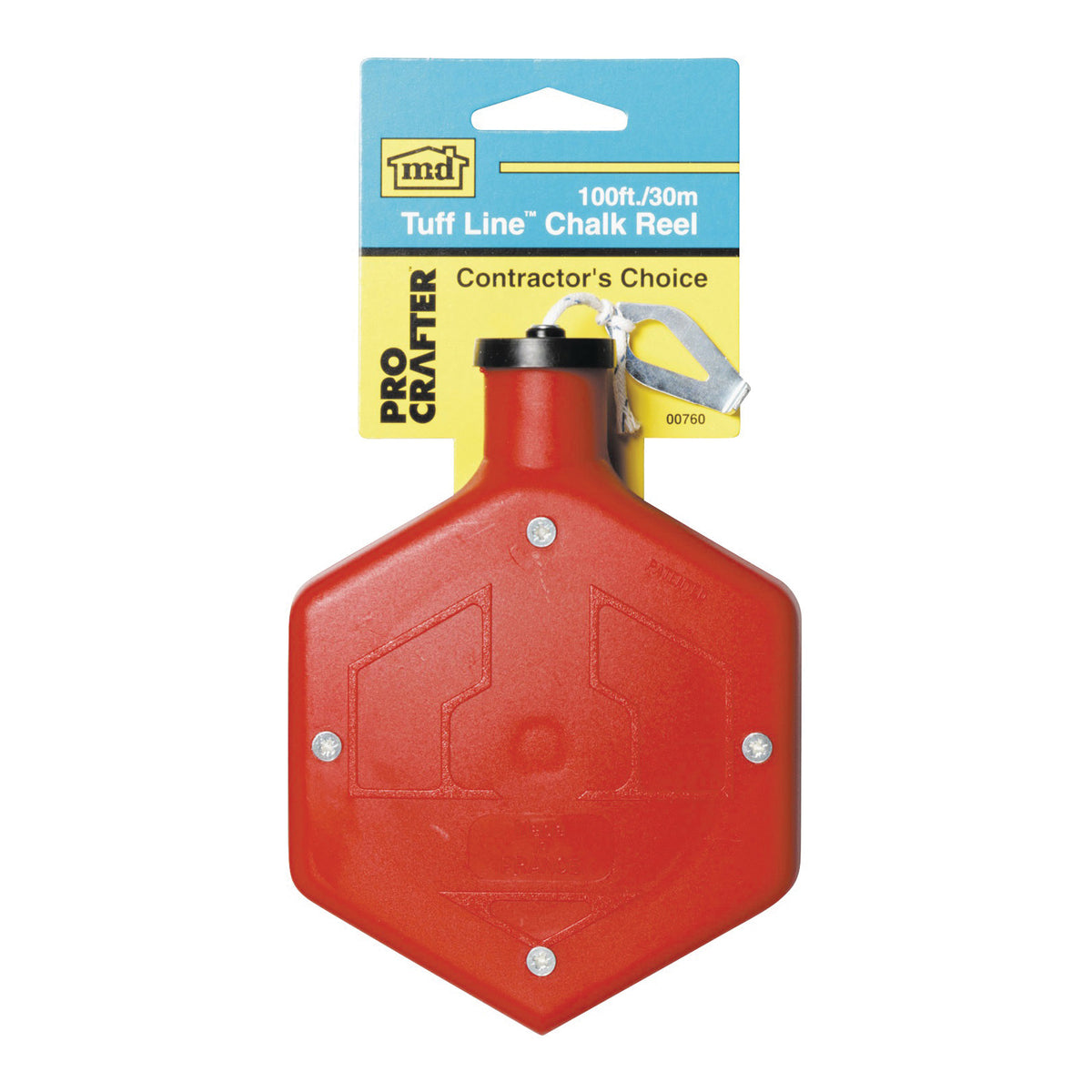 M-D 00760 Chalk Reel, 100 ft L Line