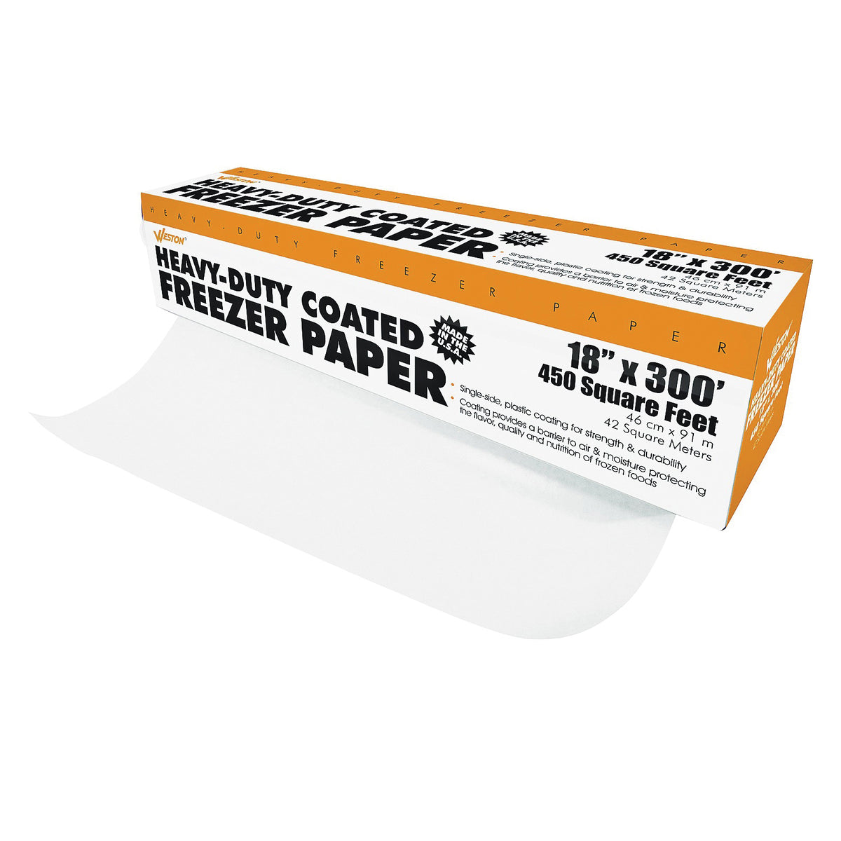 Weston 83-4001-W Freezer Paper, White