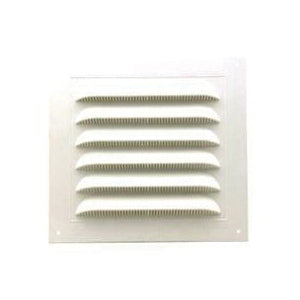 Duraflo 620808 Gable Vent, 10.12 in L, 10.855 in W, Polypropylene, White