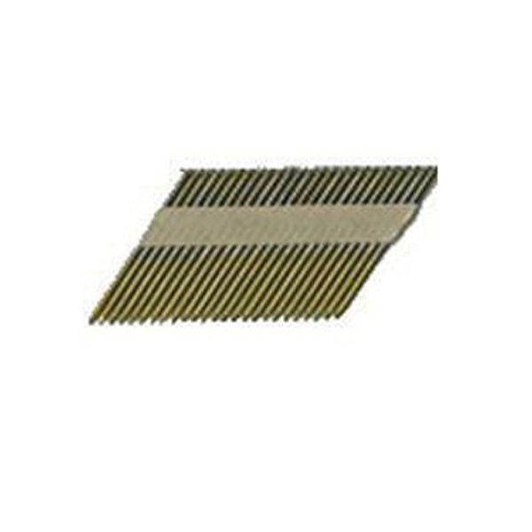 ProFIT 0601172 Framing Nail, 3 in L, Steel, Galvanized, Clipped Head, Ring Shank