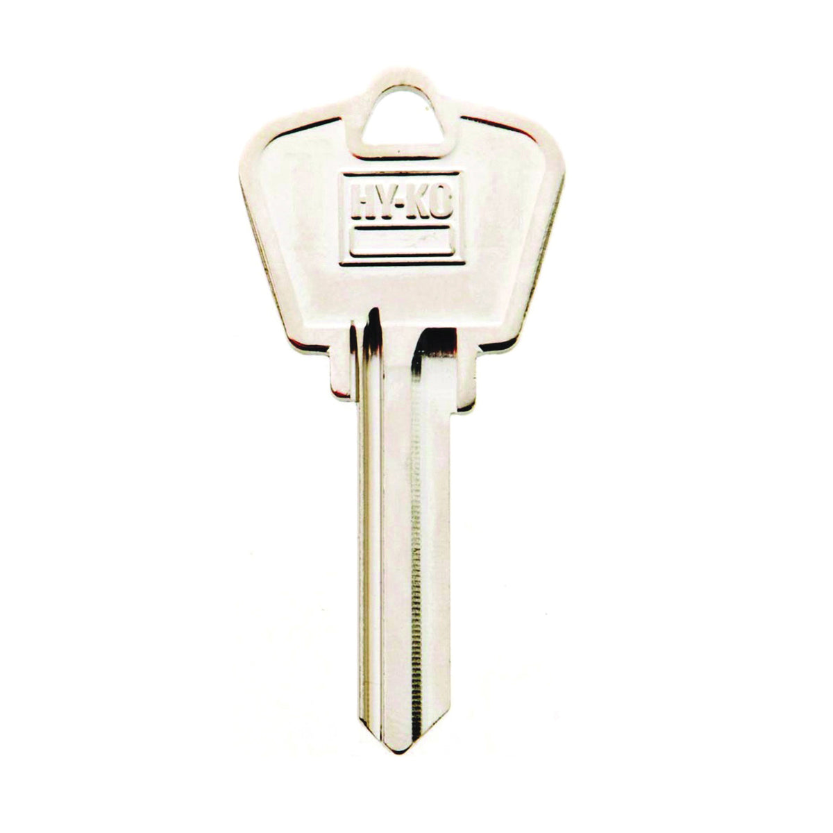 HY-KO 11010AR4 Key Blank, Brass, Nickel, For: Arrow Cabinet, House Locks and Padlocks