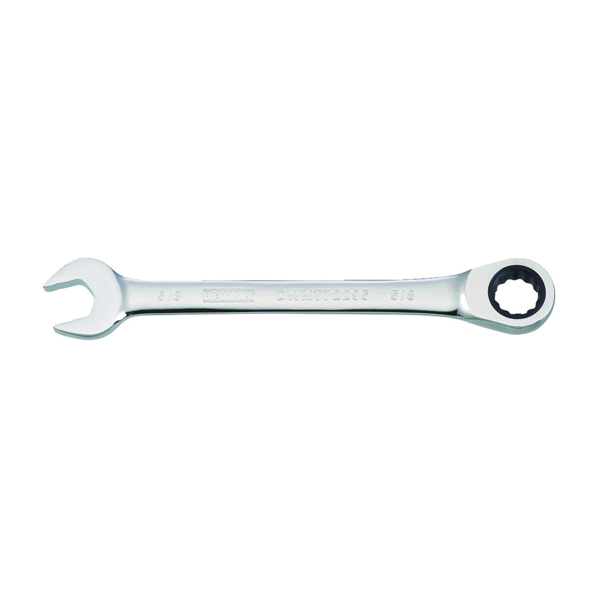 DeWALT DWMT72295OSP Combination Wrench, SAE, 5/8 in Head, 7-15/16 in L, Chrome, Comfort-Grip Handle