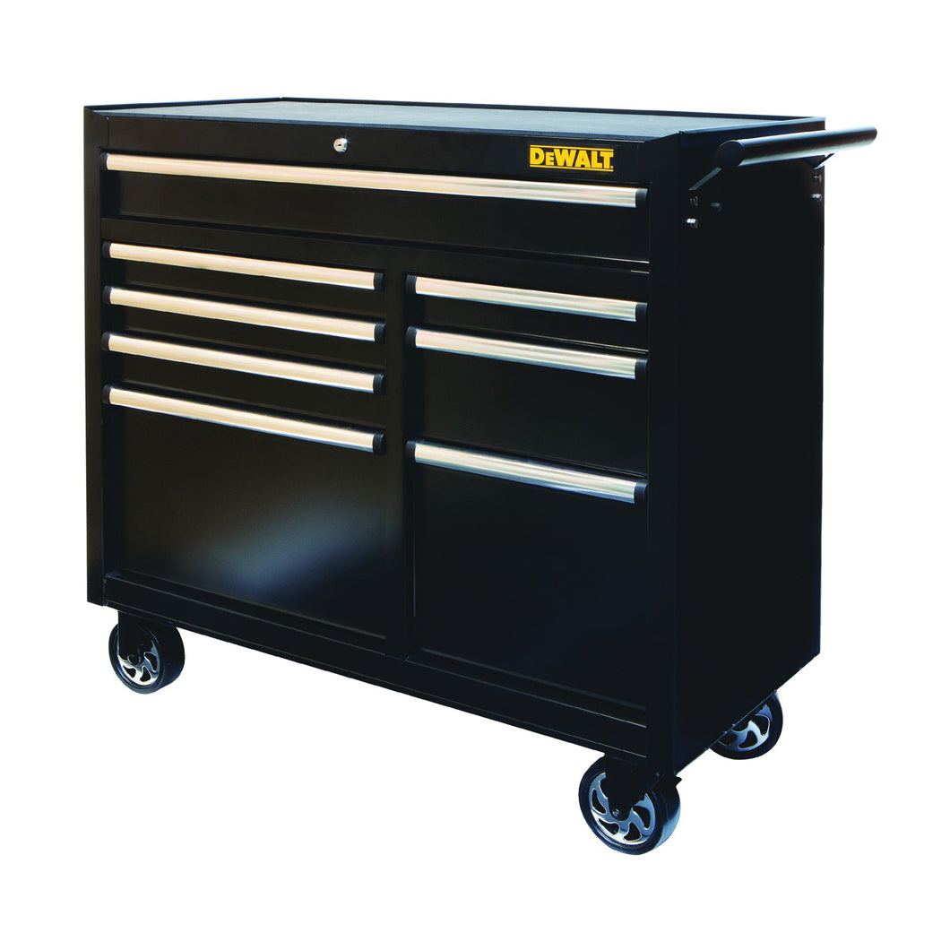 DeWALT DWMT81245 Drawer Cabinet, 12,533 cu-in Capacity, 40 in W, 38 in H, 8-Drawer, Steel, Black