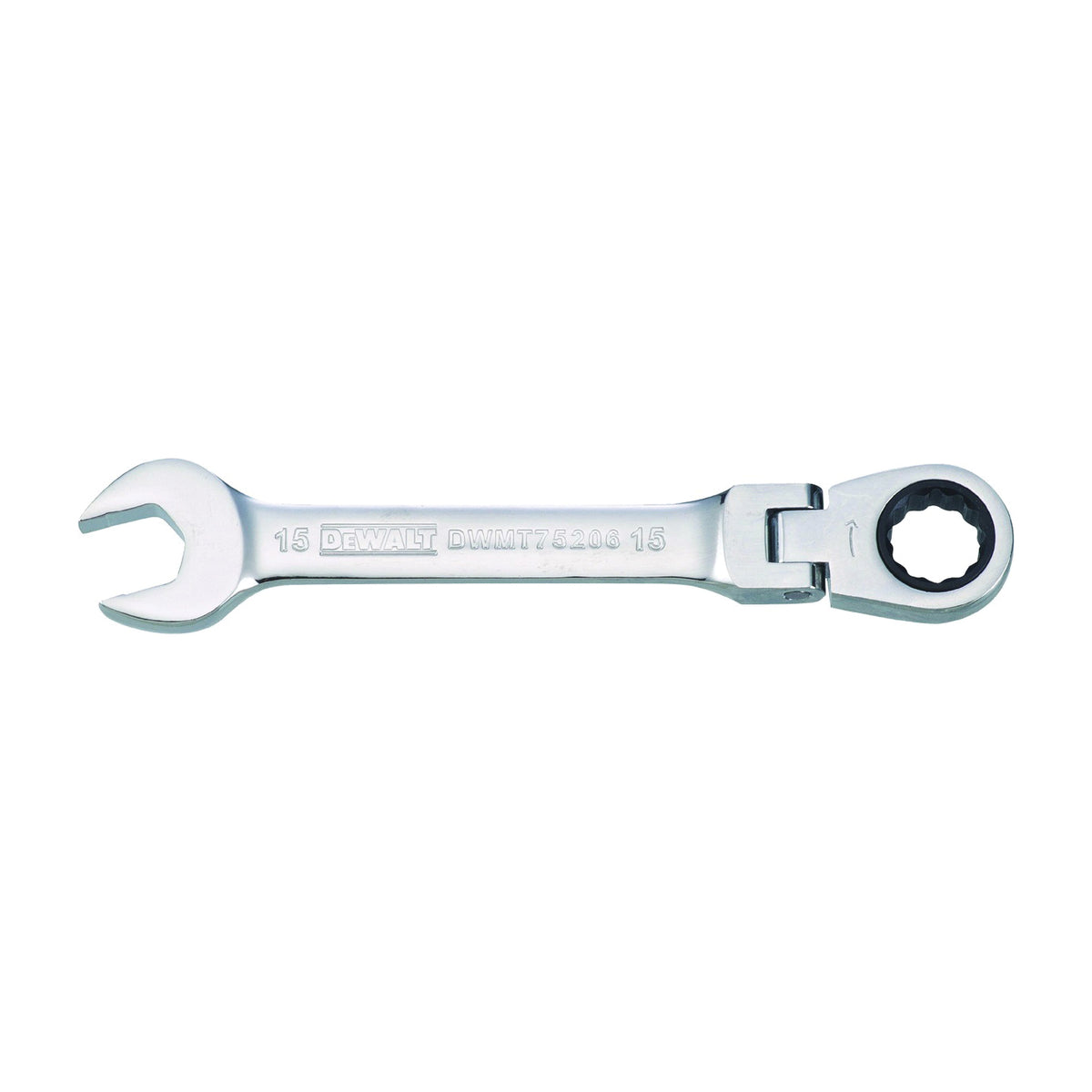 DeWALT DWMT75206OSP Combination Wrench, Metric, 15 mm Head, 6-21/32 in L