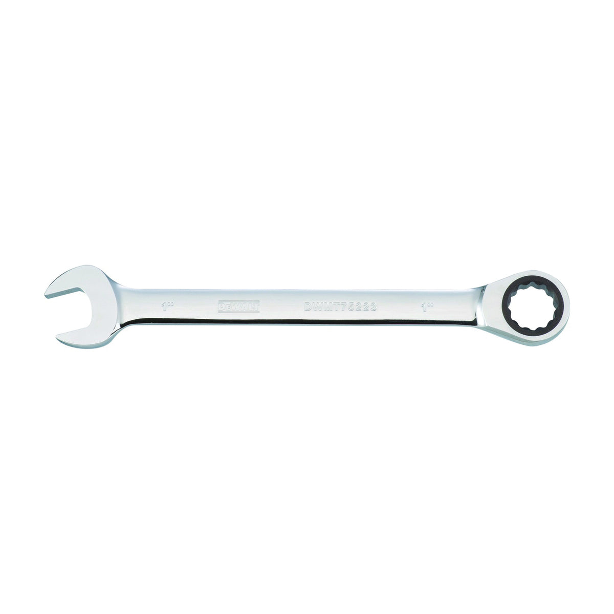 DeWALT DWMT75223OSP Combination Wrench, SAE, 1 in Head, 12-13/16 in L, Chrome