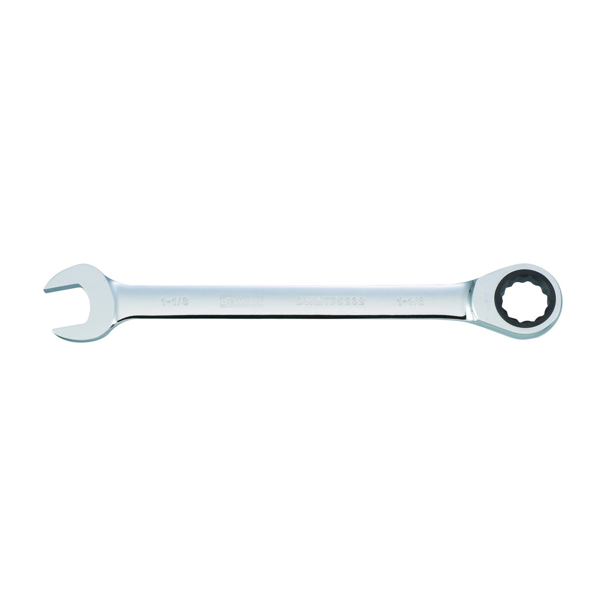 DeWALT DWMT75232OSP Combination Wrench, SAE, 1-1/8 in Head, 14-1/8 in L, Chrome