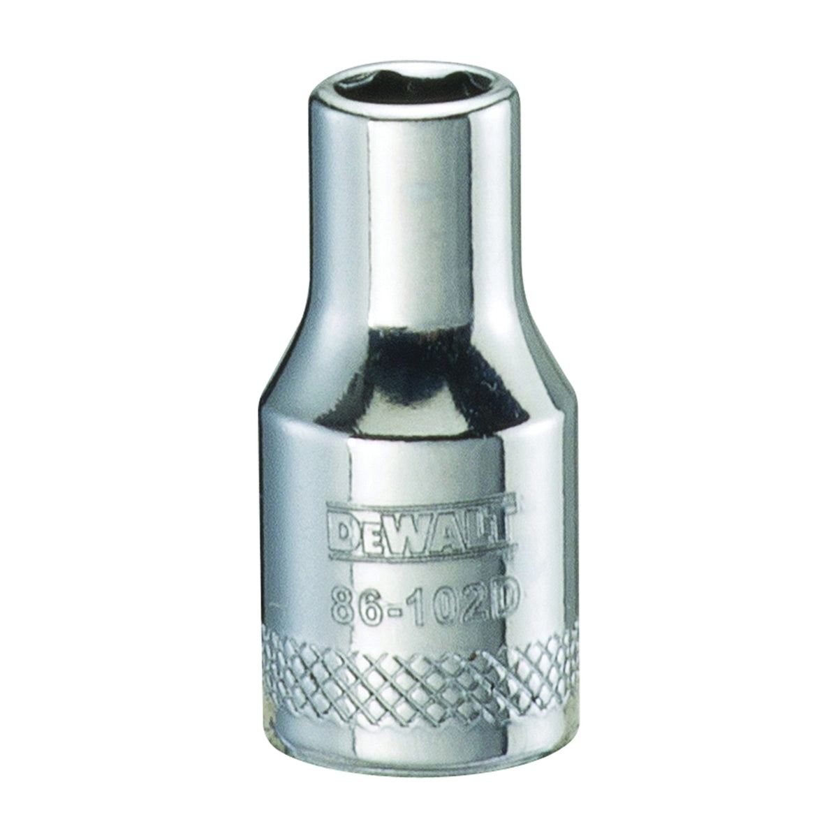 DeWALT DWMT86102OSP Hand Socket, 5 mm Socket, 1/4 in Drive, 6-Point, Vanadium Steel, Polished Chrome