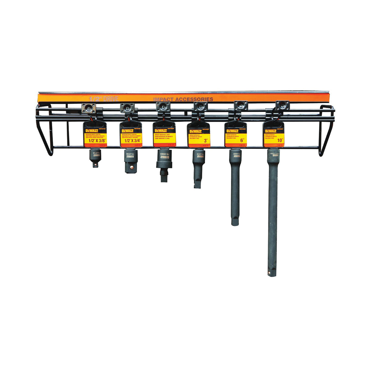 DeWALT DWMT74216 Socket Set, Specifications: 1/2 in Drive Size